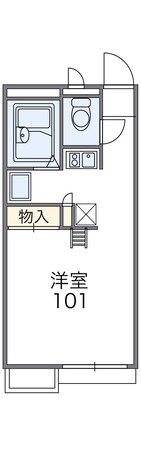 レオパレス１９９９の物件間取画像